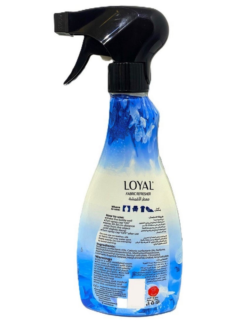 loyal Blue Petals Fabric Refresher Easy To Iron Odor Neutralizing 350 ML - Image 2